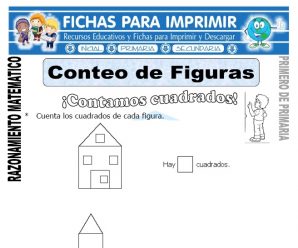 Conteo de Figuras para Primero de Primaria