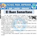 Ficha de El Buen Samaritano para Primaria
