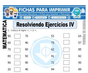 Resolviendo Ejercicios  para Primero de Primaria