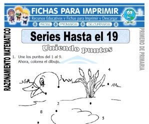 Series hasta el 19 para Primero de Primaria