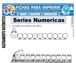 Series Numéricas para Primero de Primaria