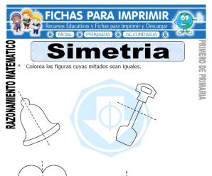 Simetría para Primero de Primaria