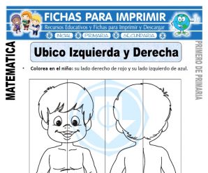 Ubica Izquierda y Derecha para Primero de Primaria