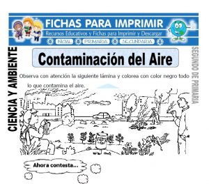 Ficha de Contaminacion del Aire Segundo de Primaria