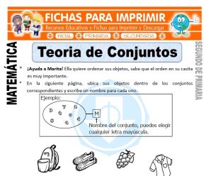 Teoría de Conjuntos para Segundo de Primaria