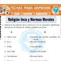 Religion Inca para Segundo de Primaria