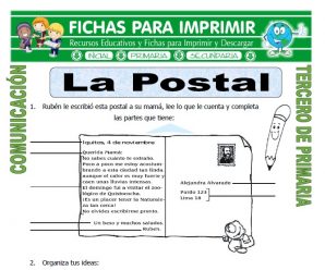 La Postal para Tercero de Primaria