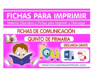 Comunicacion Integral para Niños de Quinto de Primaria