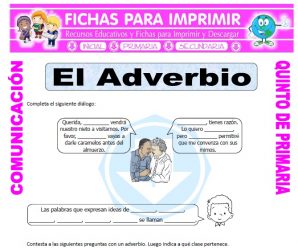 Adverbios para Quinto de Primaria
