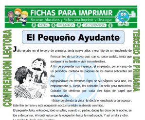 El Pequeño Ayudante para Tercero de Primaria