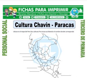 Ficha de Cultura Chavin para Tercero de Primaria