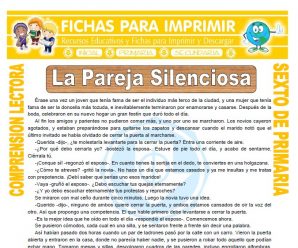 La Pareja Silenciosa para Sexto de Primaria