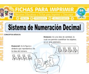 Sistema de Numeración Decimal para Sexto de Primaria